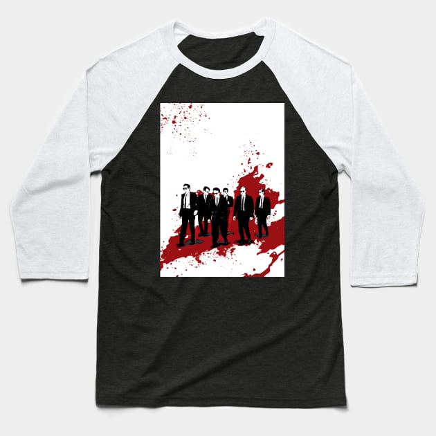 Reservoir Dogs Baseball T-Shirt by nabakumov